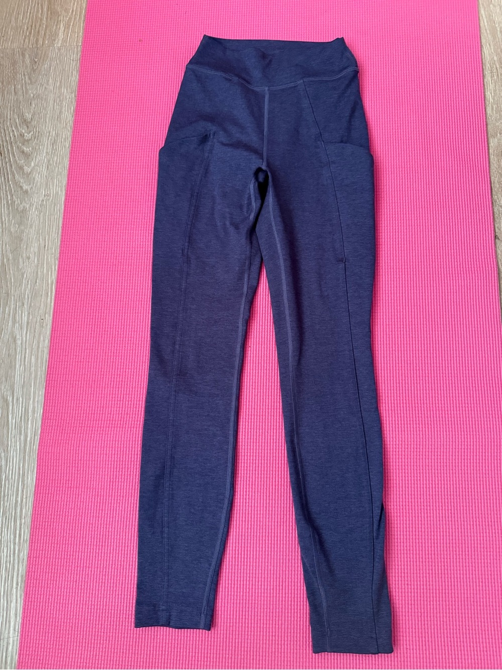 lululemon athletica Navy/purple High-Rise Pocket Leggings
